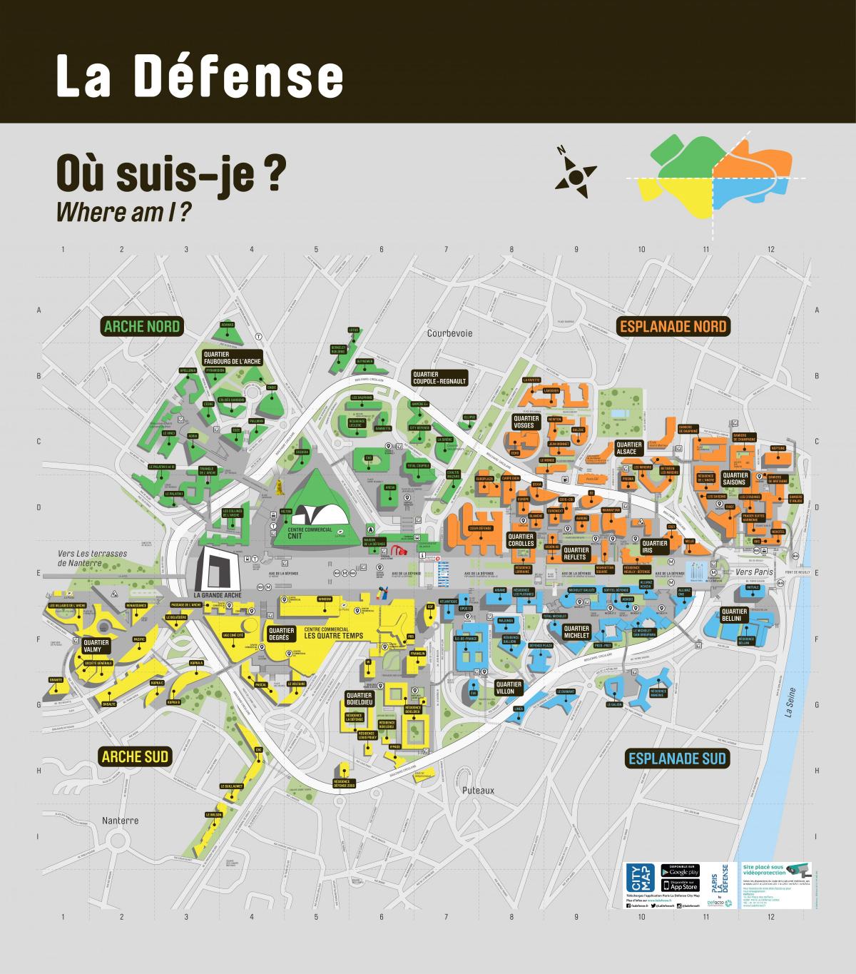 Mapa La Defentsa