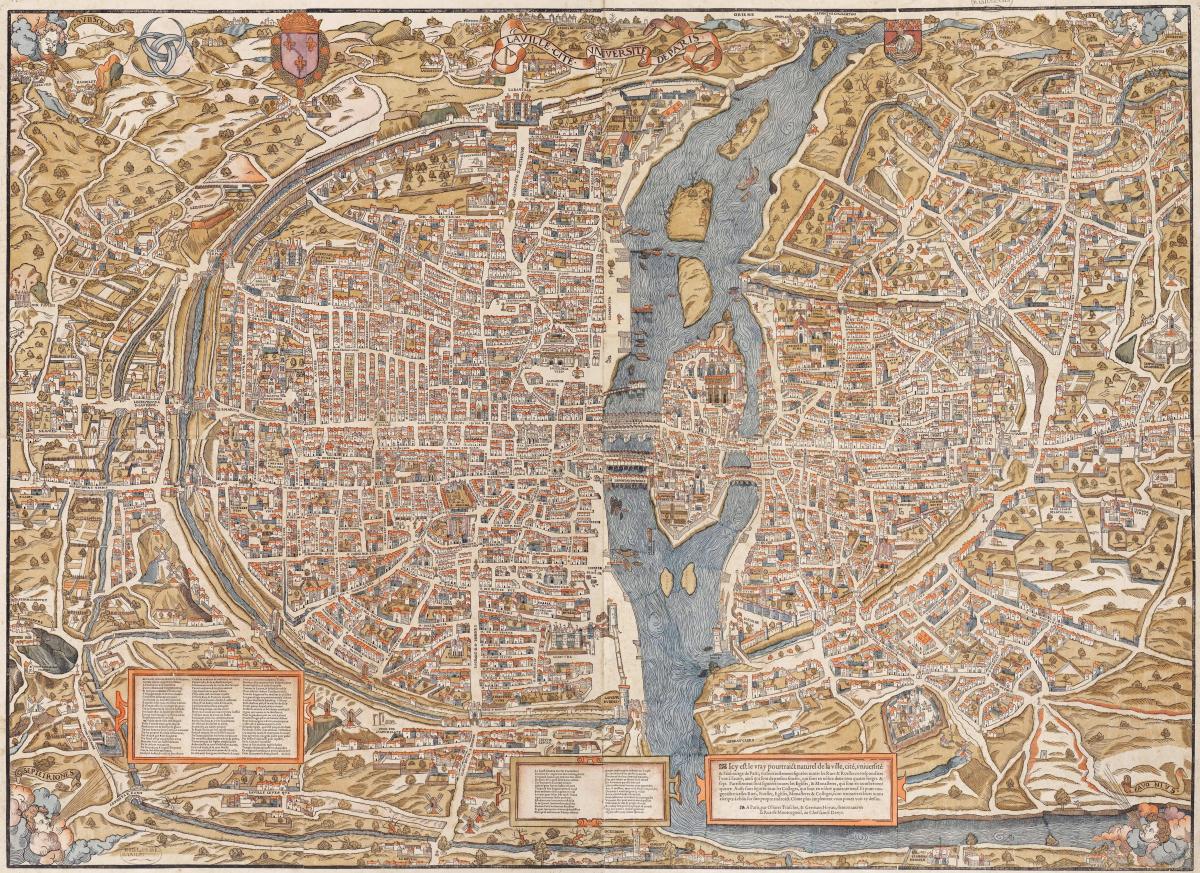 Mapa Zaharra Paris