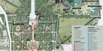 Mapa Lorategiak Versailles