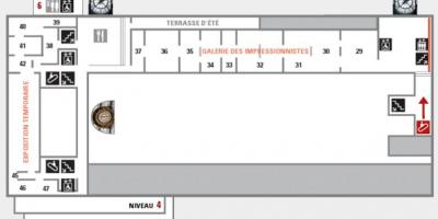 Mapa Musée d ' Orsay-Maila 5