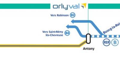Mapa OrlyVal