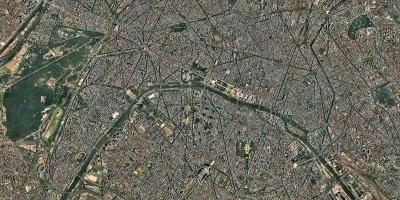 Mapa satelite Paris