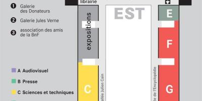 Mapa Bibliothèque nationale de France - solairuan 1
